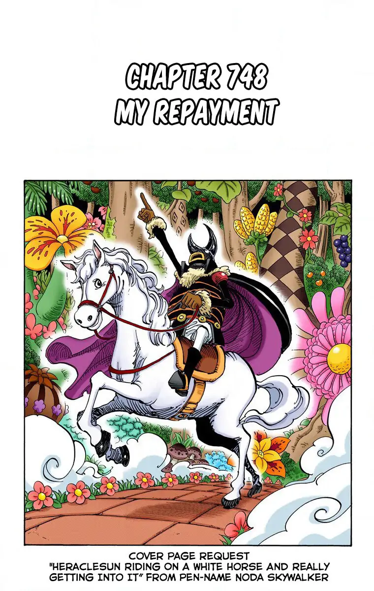 One Piece Digital Colored Chapter 748 image 02